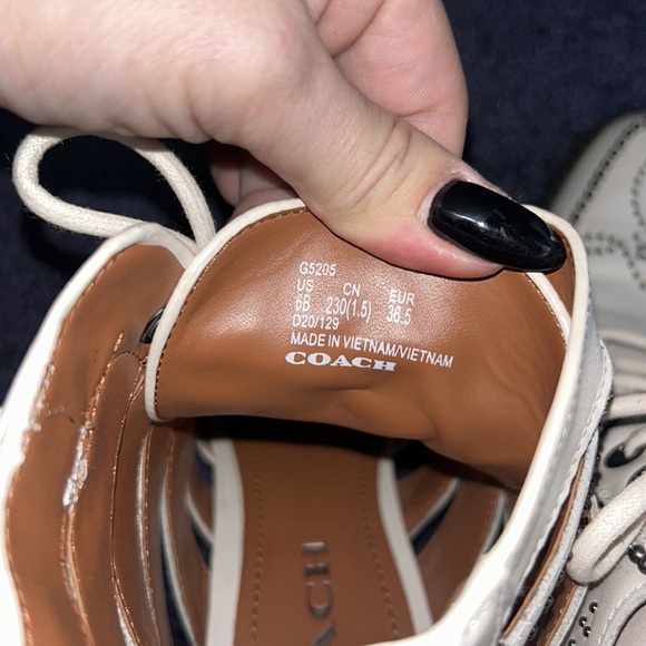 Coach zip up western boots size 6 - Picture 6 of 10